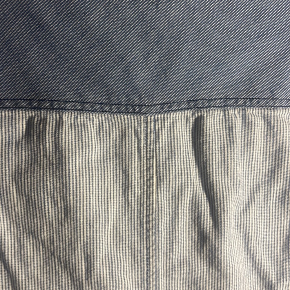 Denim Patchwork Shift Dress - image 3